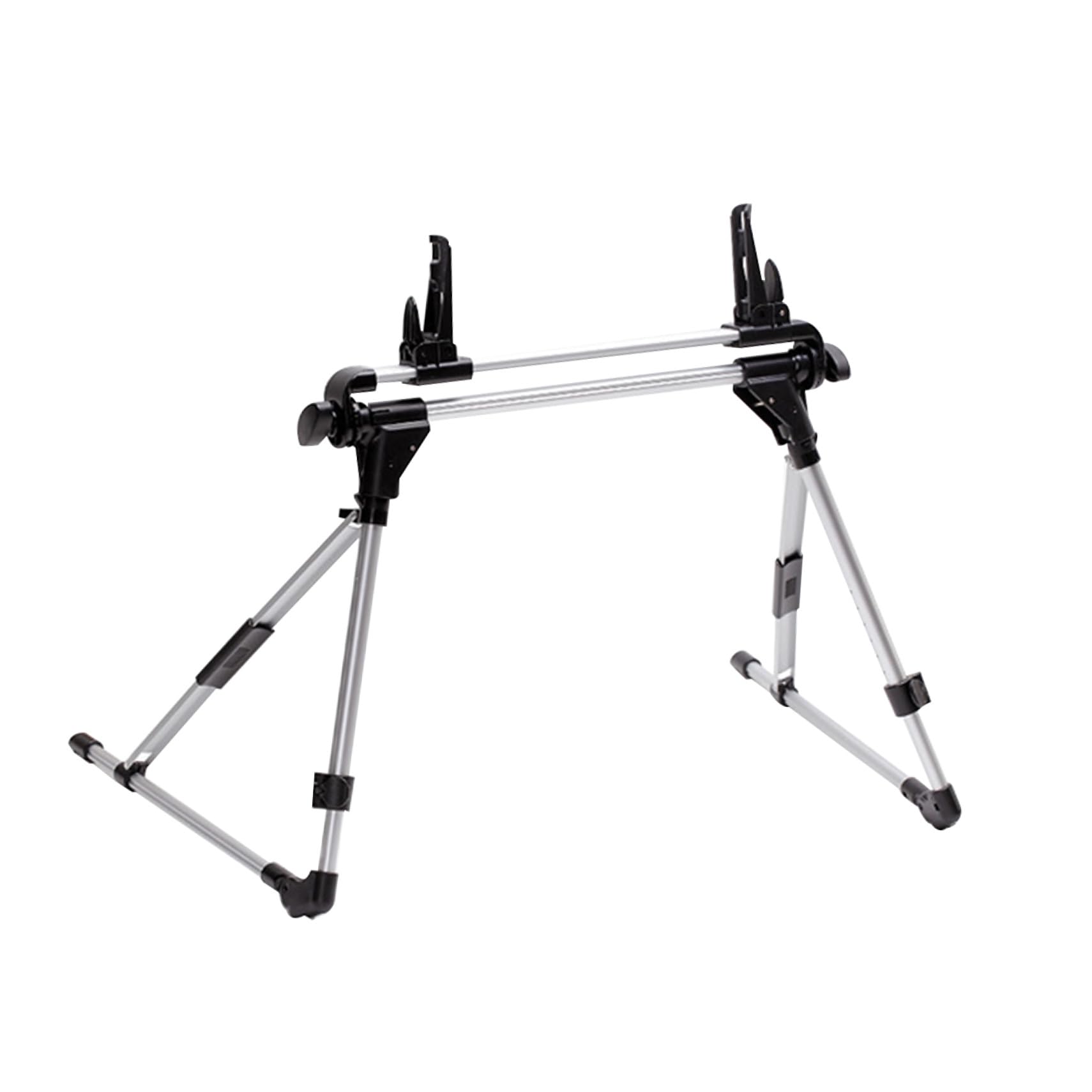 jojofuny Supporto per Tablet in Lega di Alluminio Argento Rustproof Salvaspazio Supporto Multiangolo Regolabile per Smartphone e Tablet PC