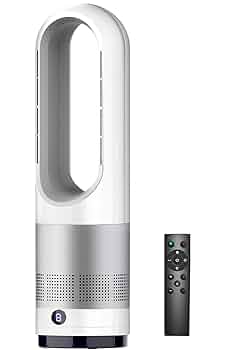 タワーファン 羽なし扇風機 Amazon.co.jp: 羽なし扇風機 タワーファン【冷暖房・節電】8段階