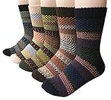 Vellette Calcetines termicos ricos en algodon para Hombre-Muje-Ideales para invierno EU 38-44...