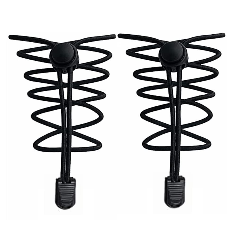 1 Pairs No Tie Elastic Shoelaces Tieless Shoelaces Replacements for Sneaker and Casual Shoes One Size Fits All