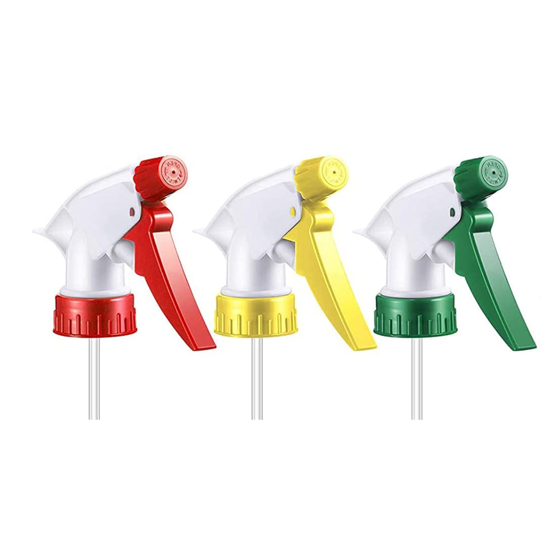 ikis Plastic Trigger Spray | Spray Gun | Sprayer | Bottle Nozzle Head For Home, Salon & Office Purpose | Fits on Every Bottle- Random Colour Bottles Not Included- (Pack of 3)-image-31