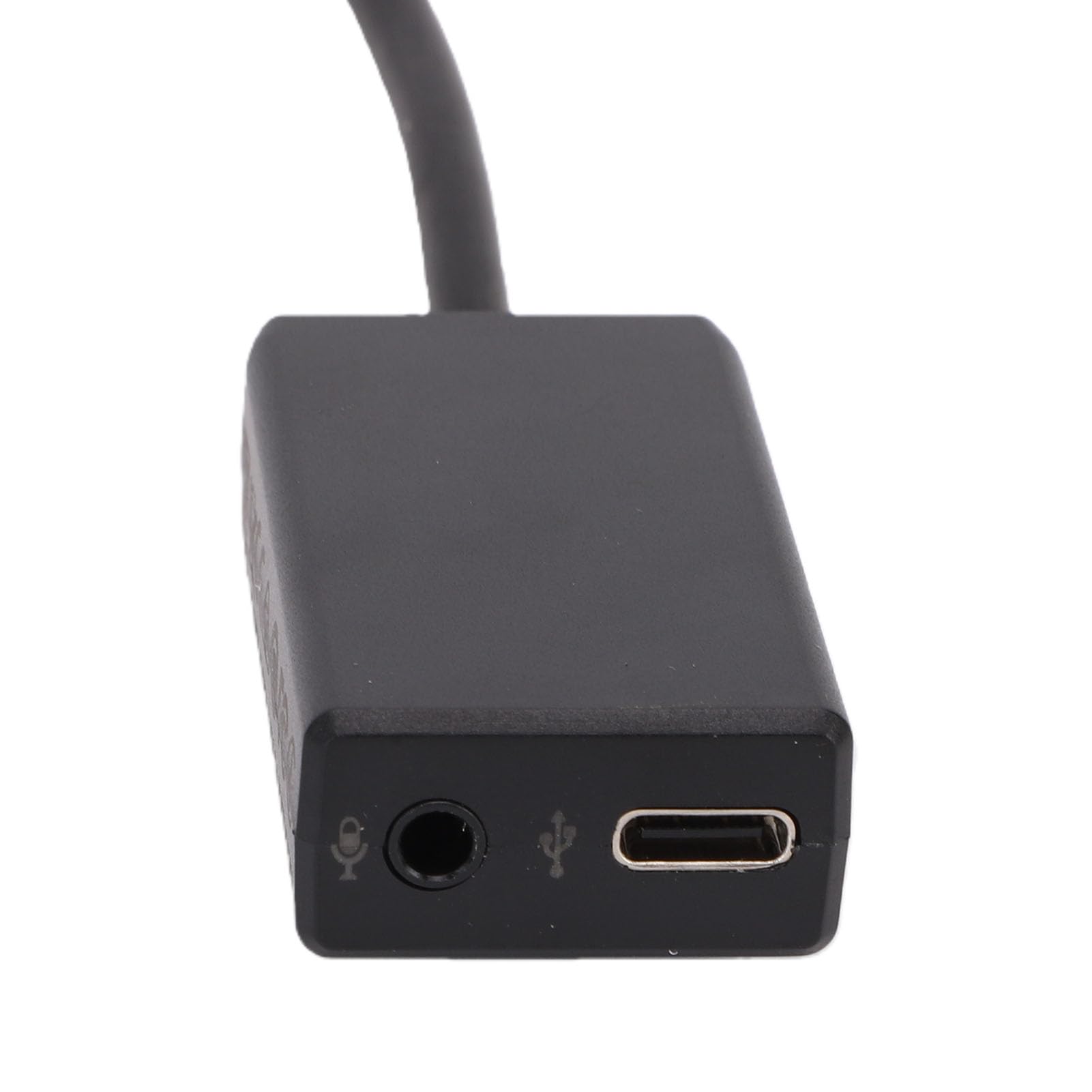 Fabater Scheda Audio Esterna di Tipo C per Action Cam, Adattatore per Microfono Esterno con Jack Audio da 3,5 Mm, Convertitore per Microfono da Tipo C a 3,5 Mm