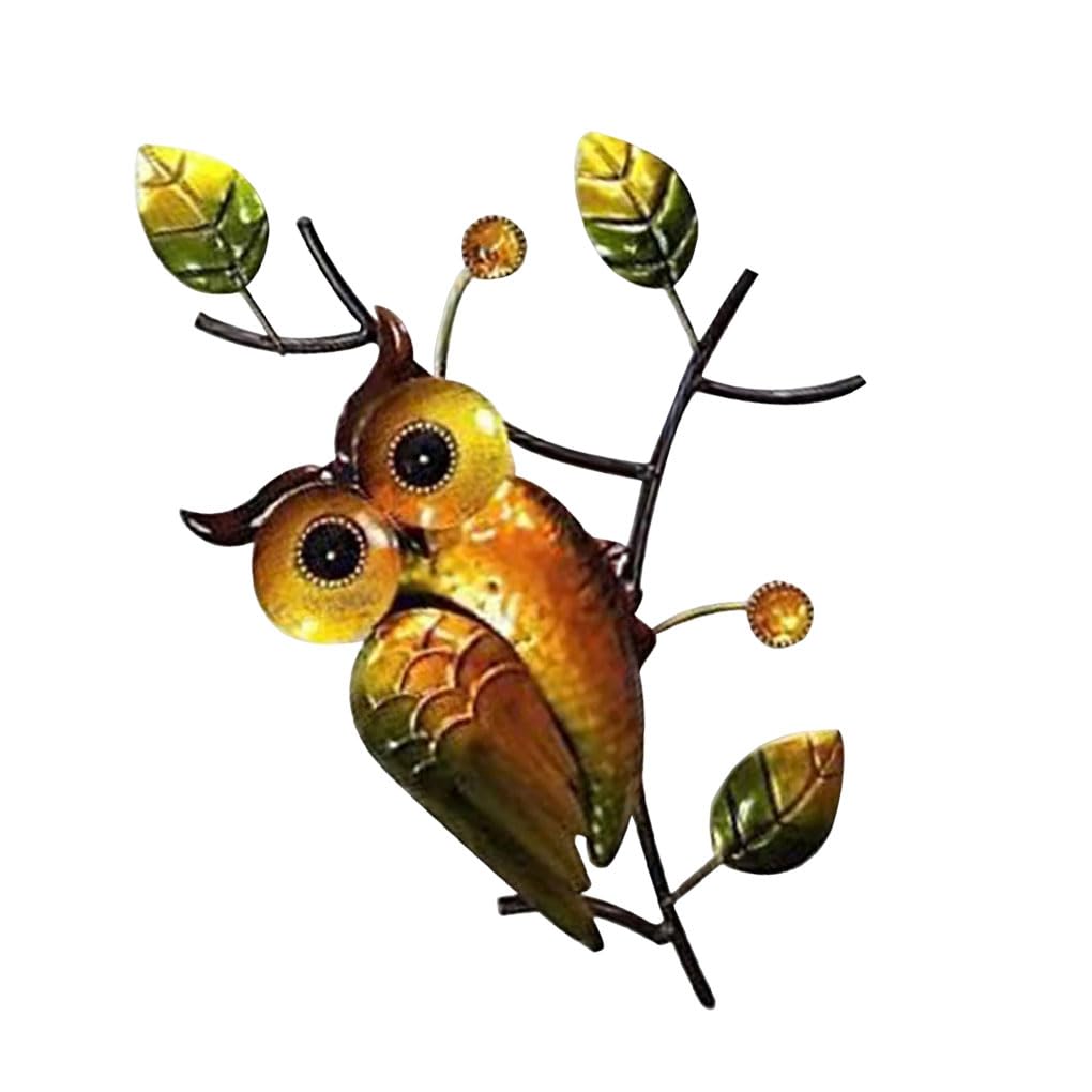 Hanging Pendent Owl Statue Wall Ornament Fine Workmanship Compact Size Window Hanger Household Decorations Sweet Gift Type 2