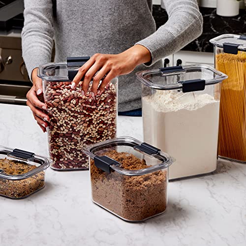[Prime] 3-Pack 16-Cup Rubbermaid Brilliance Airtight Food Storage Containers w/ Lids & Scoops - image 9
