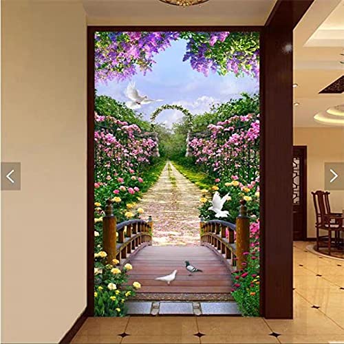 Peinture diamant 5D fleurs et oiseaux kit broderie point de croix grand format adulte