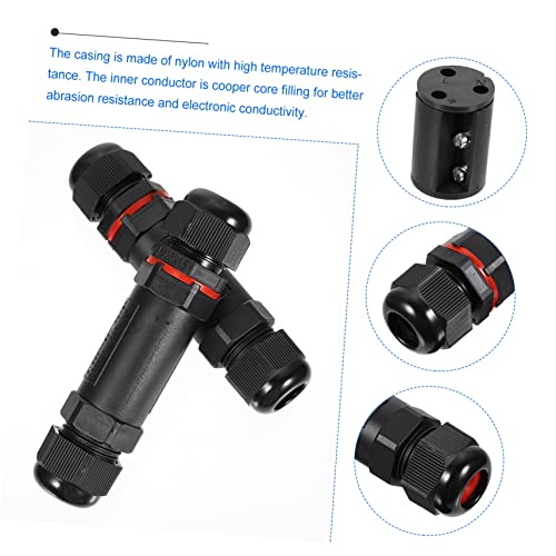 Conector estanco pines IP68 para iluminar terrazas y caminos de jardín 4