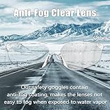 DTD Safety Glasses Anti-Fog, Impact Scratch Resistant Protective Eyewear for Construction,Gardening,Industrial Work, Industrial Work - Ergonomic Design with Soft Rubber Temples (30, Clear) - Image 4