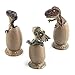 Aqiong Hibeilinq 3 pièces/Set Creative drôle de Dinosaure Oeuf modèle Animal Figurine Fée Décorations Jardin Décoration Accessorie Jouets for Les Enfants Cadeau Fournitures d'artisanat (Size : 3pcs)