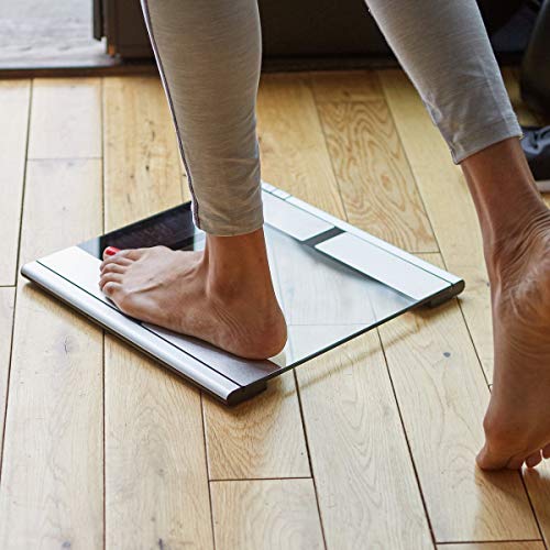 My Life My Shop Digital Body AnalyzerScale- Scale forbody weight, Body Fat, Muscle Mass, Bone Density, Water Weight, 397 Pound Capacity, Gray - Thumbnail 6
