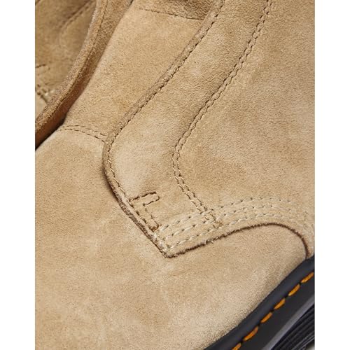 Boots Dr. Martens ZebZag Lace Less Laceless Boot Savannah Tan EH Suede - vue 4