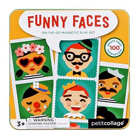 Funny Faces Magnetic Play Set Cover