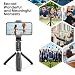 ELEGIANT Palo Selfie Trípode Bluetooth, 4 en 1 Selfie Stick Móvil con...