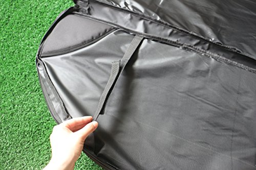 E5E10 37" Compound Bow Bag Oxford Archery Hunting Arrow Carry Case With Pockets Adjustable Strap Bow For Quiver Hunter Outdoor (Black) #TOP2