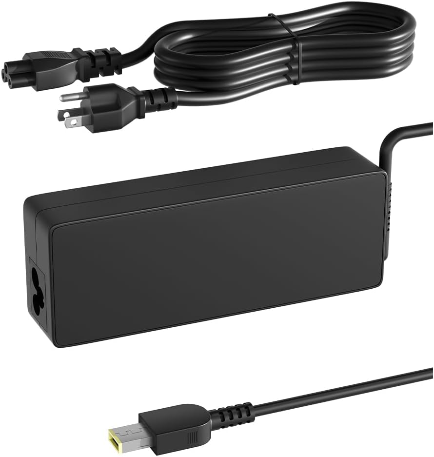 90W AC Charger Fit for Lenovo ideacentre AIO 3 5 3-22 3-24 3-27 5-24 5-27 300 330 300S 310 310S 310A 510 510S 520 520S A340 730S Mini 5 All-in-One Desktop PC Computer Power Supply Adapter