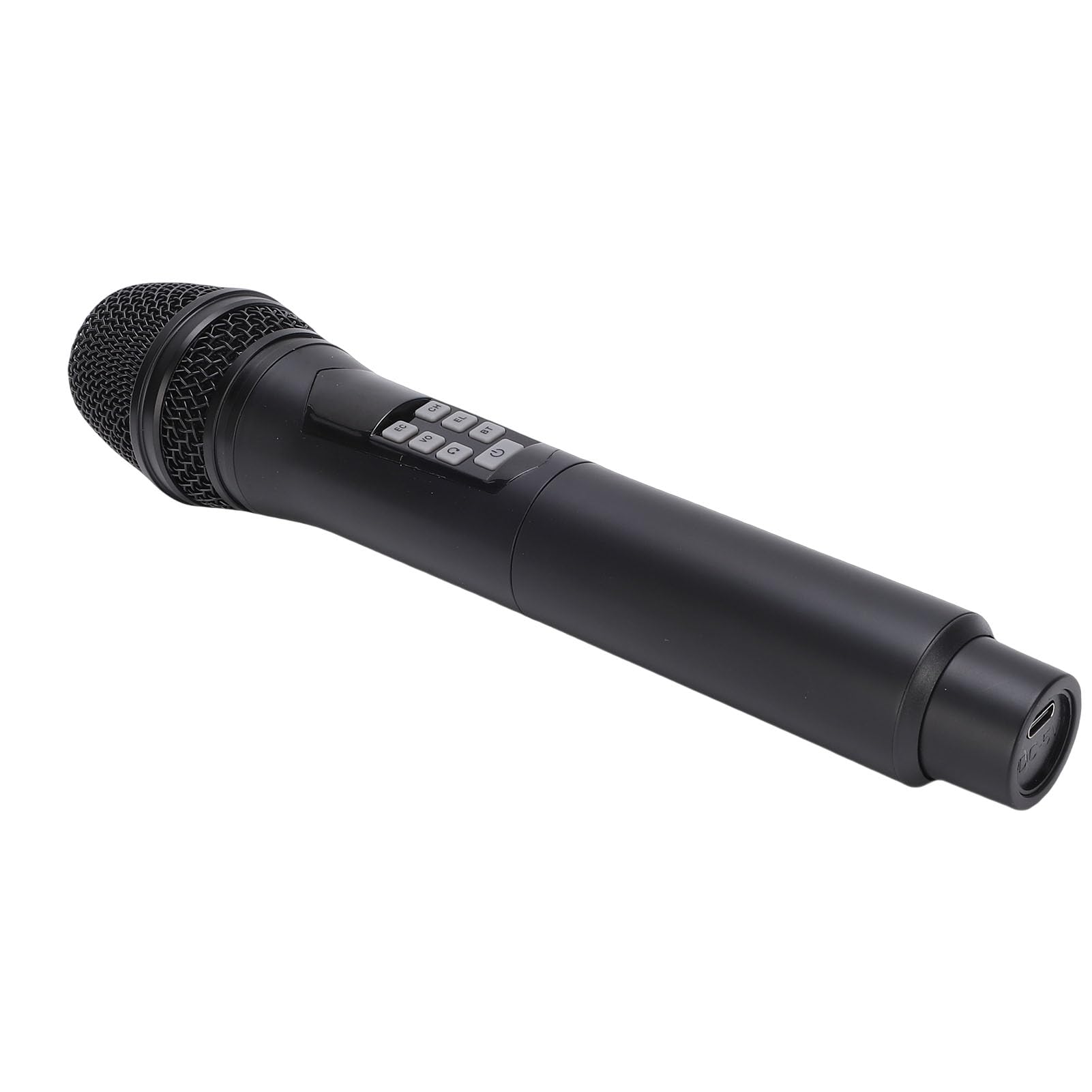 Microfono Karaoke Portatile Wireless, Microfono Dinamico 2.4G, Multieffetto Sonoro con Cambi di Voce e Riduzione del Rumore, Ideale per Streaming Live e Registrazione