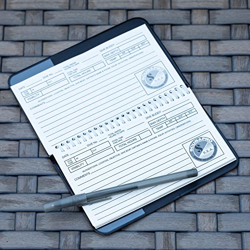 Scubapro Water Proof Pages Divers Log Book #TOP1