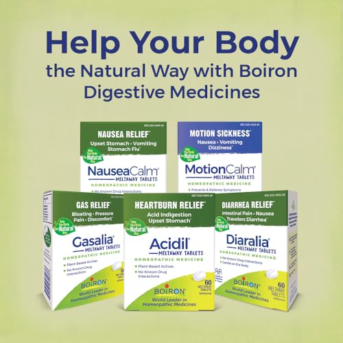 Boiron MotionCalm On The Go Relief for Nausea, Vomiting, or Dizziness associated with Motion Sickness Due to Travel, Amusement Rides, and Video Games or VR - Non-Drowsy - 2 Count (160 Pellets) - image 8