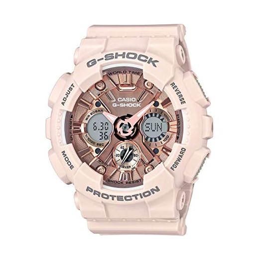 Casio Reloj para Mujeres. de Cuarzo con Correa en Plstico GMA-S120MF-4ACR