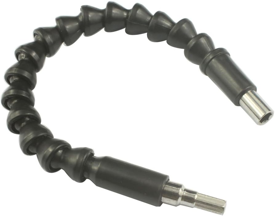1/4'' Flexible Shaft Connecting Link/Flex Hex Shank Extension Socket Bit Holder for Electric Drill/Screwdriver Bit