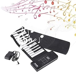 Sharainn Piano Portable de 61 Touches,Clavier de Piano 61 Touches,Piano Roll Up Pliable,Clavier de Piano 128 Sons (C3… - Les Beatles, Paul McCartney, John Lennon, RIngo Starr, George Harrison