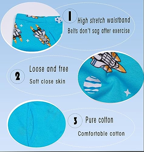 Boboking Boys Shark And Toddler Kids Panties Cotton Boxer Brief Underwear Soft Underpants2