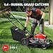 Amerisun Gas-Powered Lawn Mower Self-Propelled, 170cc OHV Engine with Air Cooling, 21