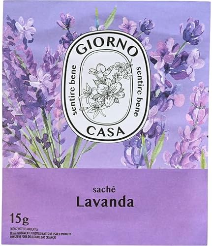 Sachê Perfumado Para Armário e Gavetas (Aromatizador), Lavanda, G...