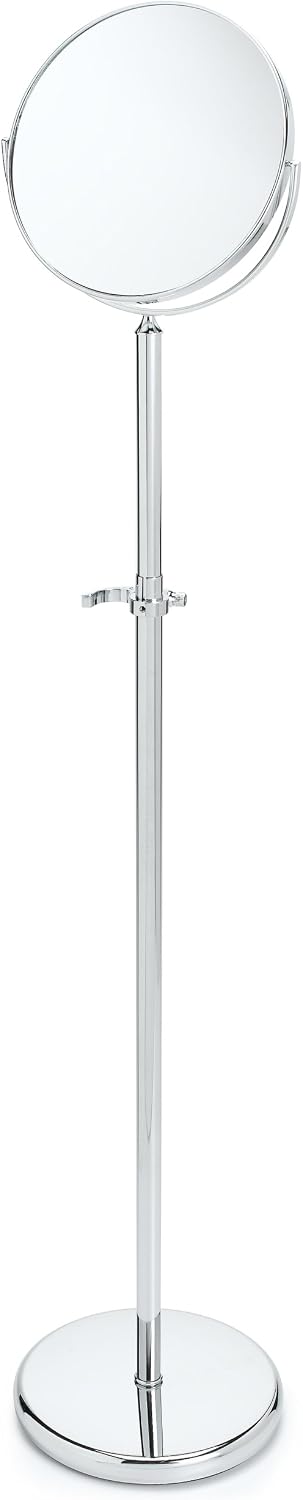 Taymor 01-1055 Adjustable Floor Mirror, Chrome, 49" by 80"