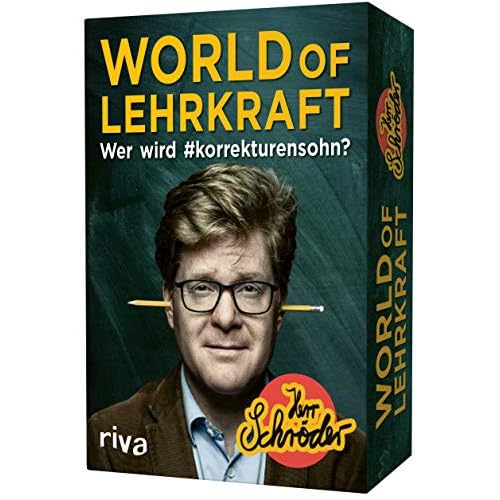World of Lehrkraft – Das Kartenspiel Wer wird #korrekturensohn?
