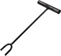 ABOOFAN T Handle Utility Wrench Water Meter Cutting Tool Multifunctional Valve Wrench For Plumbing And Easy Water Stop 12.20X5.51X0.79 Inch