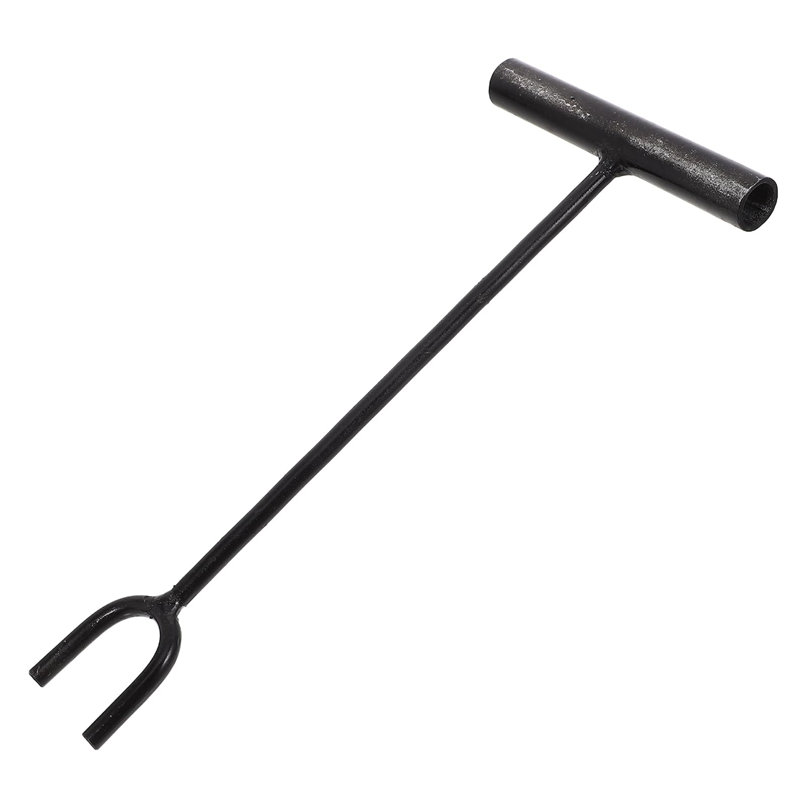 Hemobllo Stopcock Key 300mm – Heavy-Duty Steel Water Meter Valve Tool for Main Shut-Off & Radiator Isolation, Universal Hook Wrench for Plumbers & Homeowners