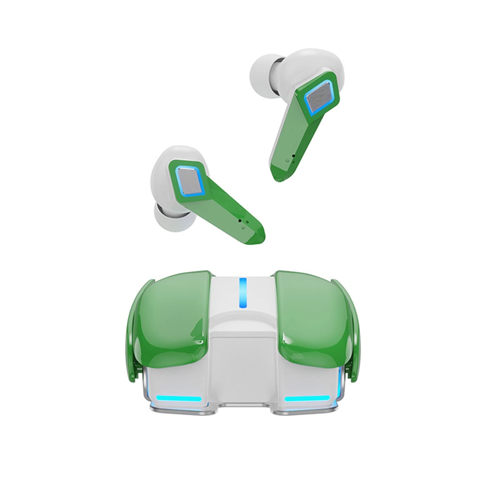 LUYANhapy9 Wireless Earphones Low Latency Sensitive Wireless Stereo Gaming Earbuds for Gamer Green