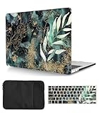 【Funzione】La custodia rigida per laptop ha un effetto protettivo sul Macbook. Impedisce che il Macbook si graffi, si bagni e si sporchi e lo mantiene pulito. Il fondo è dotato di due file di prese d'aria e quattro cuscinetti in gomma. Sarà più sicuro durante la digitazione e il Macbook rimarrà sempre fresco.