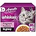Price comparison product image Whiskas 1+ Mixed Adult Wet Cat Food Pouches Aromatic Fusion in Gravy 120 x 85g