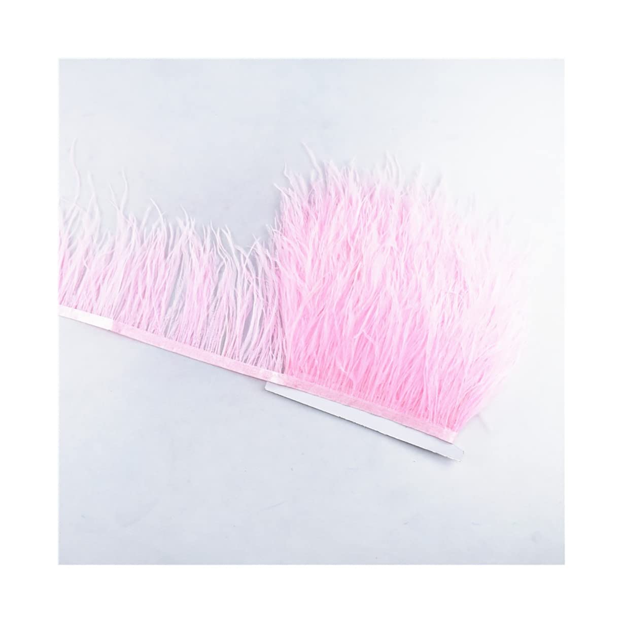 Plumes d'autruche rose pour robe de mariée et décoration de table bohème