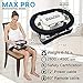 Daiwa Felicity Max Pro Chiropractic Massager - Professional Orbital Variable Speed Massager with Large Vibrating Pad, Handheld Therapeutic Body Massage Equipment for Back, Neck, Muscle Pain Relief