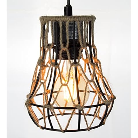 Osasy US rattan lampshades Handwoven modern Cover