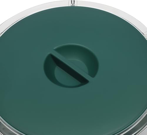 Miniatura 9 de Moderno dispensador de granos giratorio de 6 compartimentos, dispensador de alimentos giratorio de 360, salida de un clic, recipiente