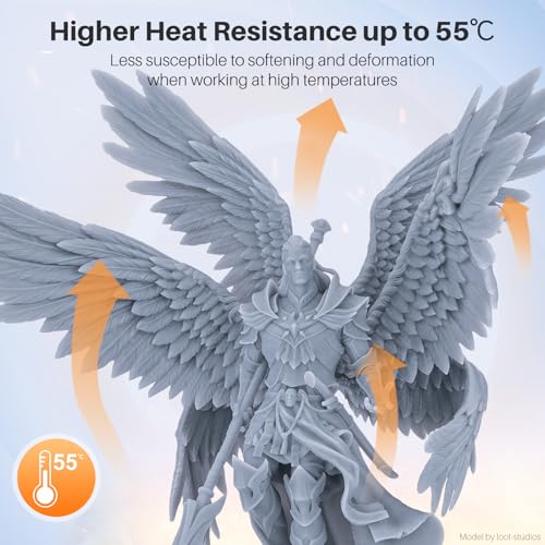 Image of ELEGOO ABS-Like Resin 3.0 Pro, 3D Printer Resin with Low Viscosity and High Precision, 405nm Rapid UV-Curing Photopolymer Resin, 3D Resin for LCD /DLP 3D Printing, White 1000G