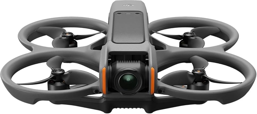 DJI Avata 2 (solo el dron), dron FPV con cámara 4K, vuelo inmersivo, protector de hélices integrado, sencillo flip/roll, campo de visión superamplio de 155°, compatible con RC Motion 3, POV cámara
