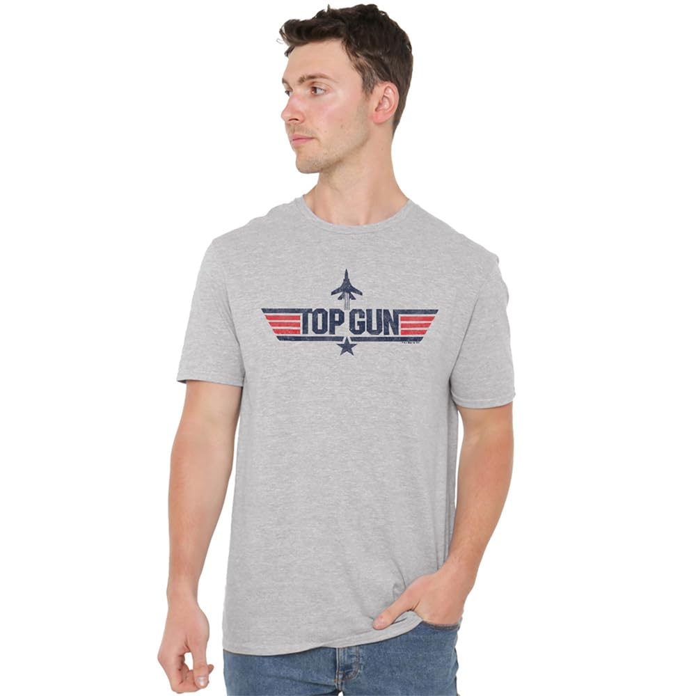 Top Gun - Men's Licensed T-Shirt - 4XL - Athletic Heather