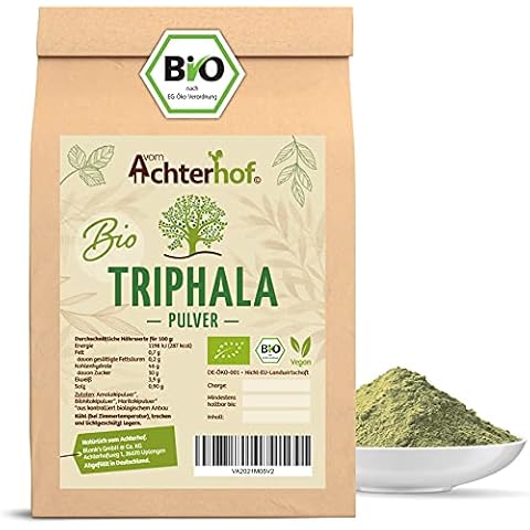 Triphala Pulver Bio (250g) Ayurveda vom Achterhof Cover