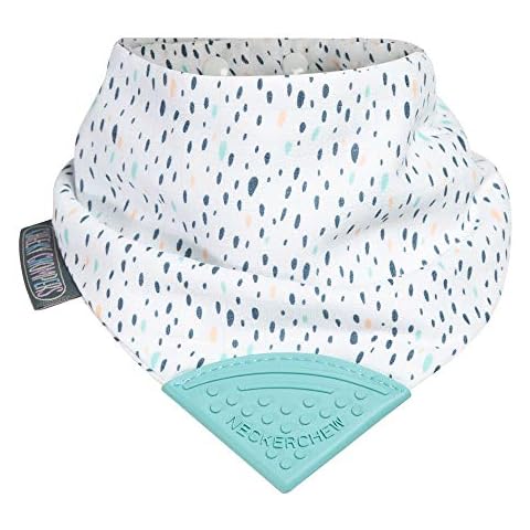 Bavaglino bandana per la dentizione in mussola di cotone Neckerchew de Cheeky Chompers Cover