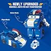 Super Wings Transformable Toys 2-Pack - 5 Golden Girl & Lucie Airplane to Robot Figures, 2-in-1 Rescue Bots Action Playset for Kids Ages 3-7, Fun Plane Toys Gift Set for Boys & Girls