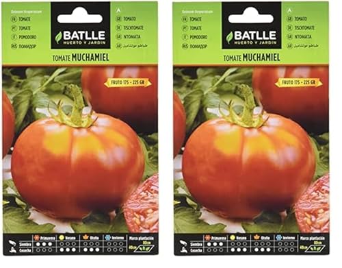 Semillas Batlle Tomate MUCHAMIEL (Paquete de 2)