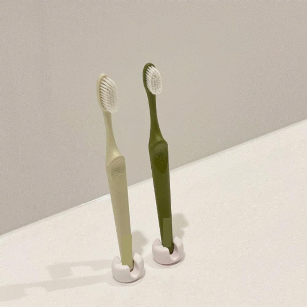 Organizador Cepillos De Dientes Soporte Multifuncional For Cepillos De Dientes con Ventosa For Almacenamiento Montado En La Pared Accesorios De Baño(3pcs)