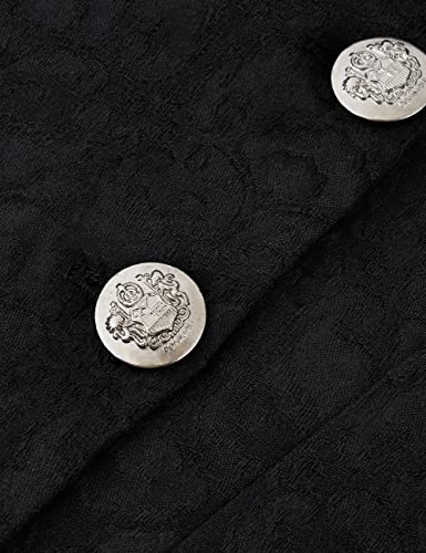 Mens Victorian Suit Vest Steampunk Gothic Medieval Waistcoat Costume4