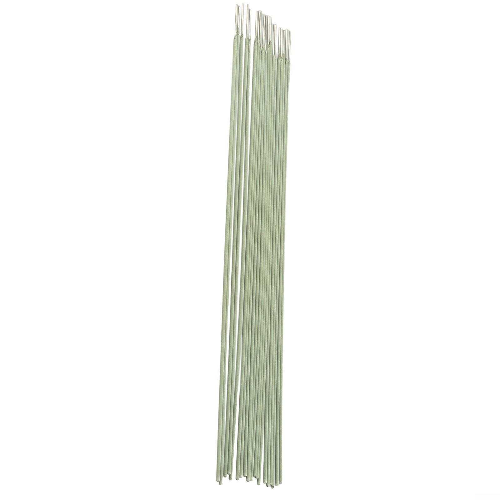 20 electrodos de soldadura, acero inoxidable 304, alambre de relleno A102, alambres de soldadura de 1,0 mm
