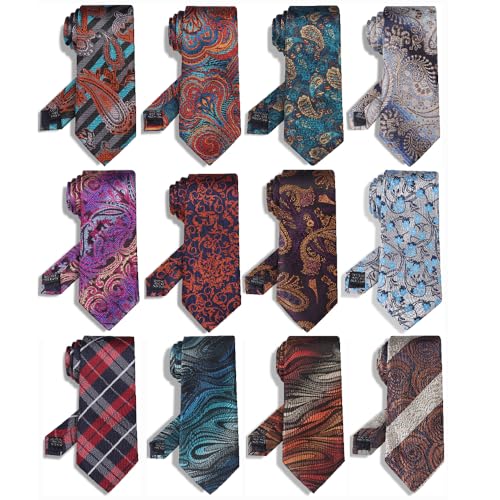 Image of WeiShang Neckties for Men, Classic Formal Tie