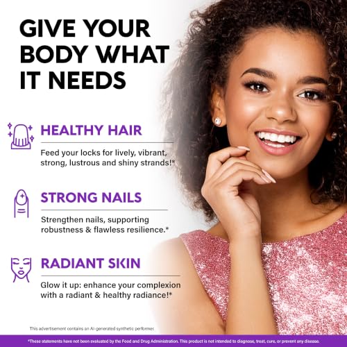 NutraHarmony Biotin Gummies for Hair Growth